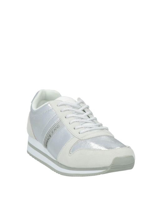 Versace Jeans White Trainers