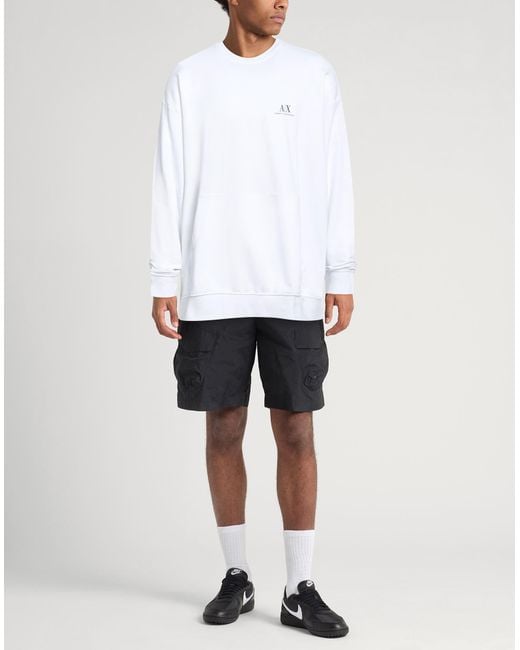 ARMANI EXCHANGE White Sweatshirts for men