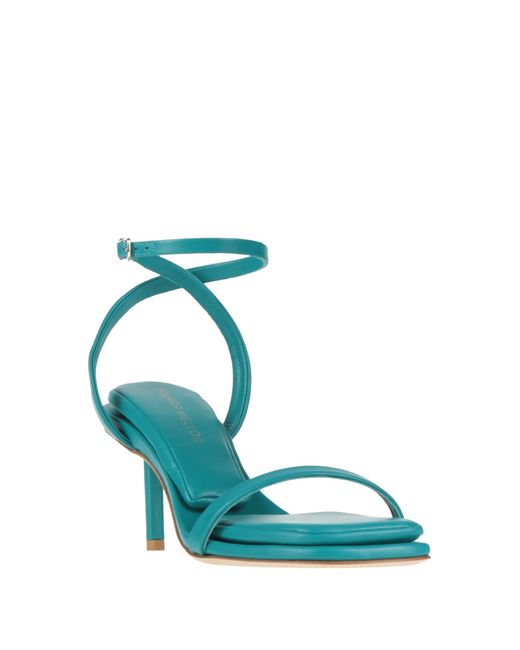 Tamara Mellon Blue Sandals