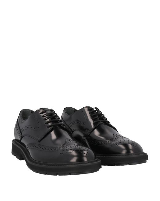 Tod's Black Lace-up Shoes for men