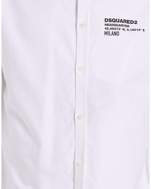 DSquared² White Shirt for men