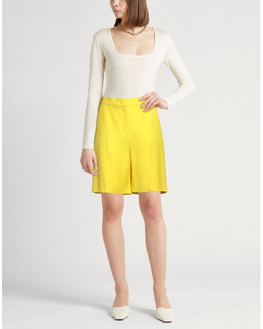 ESCADA Yellow Shorts & Bermuda Shorts
