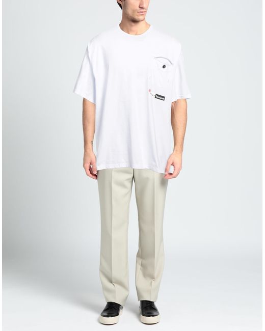 Incotex White T-shirt for men