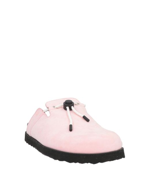 Buscemi Pink Mules & Clogs Soft Leather