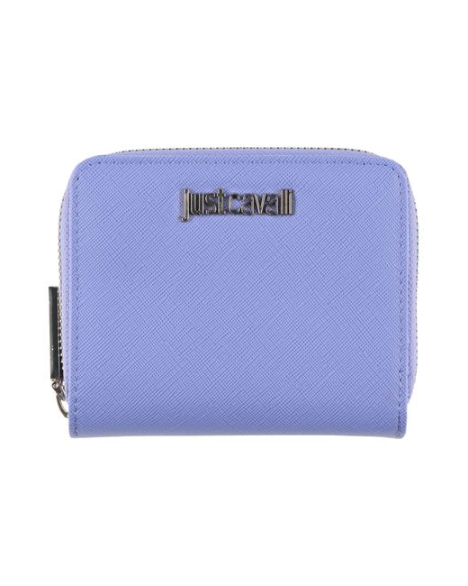 Just Cavalli Blue Wallet