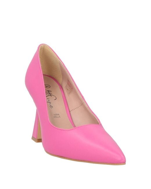 Attisure Pink Fuchsia Pumps Textile Fibers