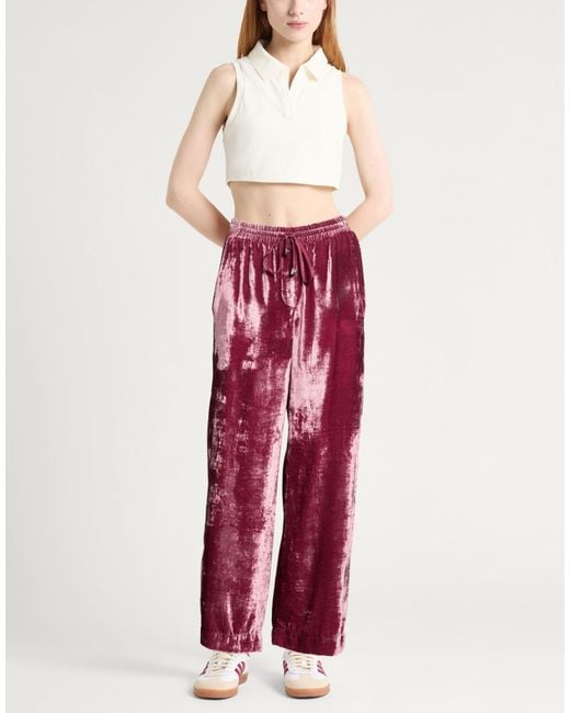 Ottod'Ame Red Trouser
