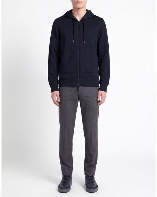 Kiton Blue Midnight Sweatshirt Viscose, Elastane for men