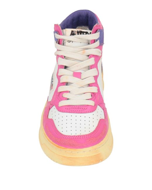 Autry Pink Sneakers