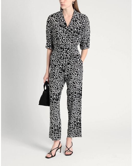 Karl Lagerfeld Gray Jumpsuit