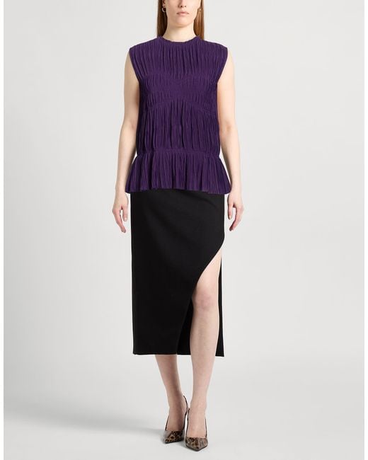 Liviana Conti Purple Top Acetate, Silk