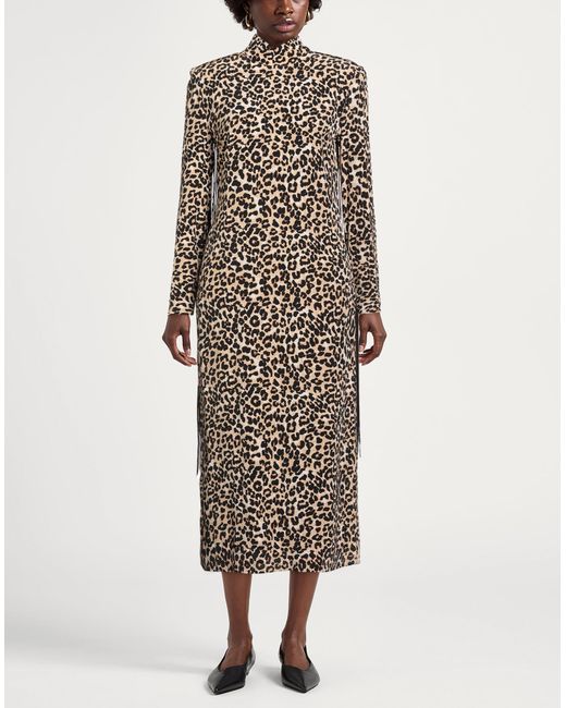 Essentiel Antwerp Natural Midi Dresses