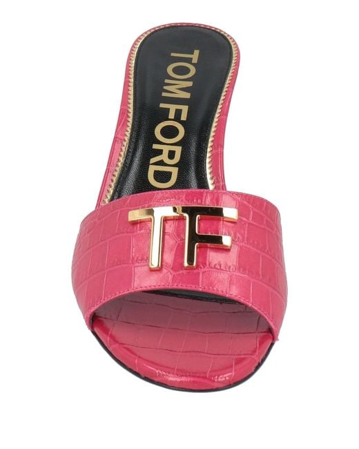 Tom Ford Pink Sandals