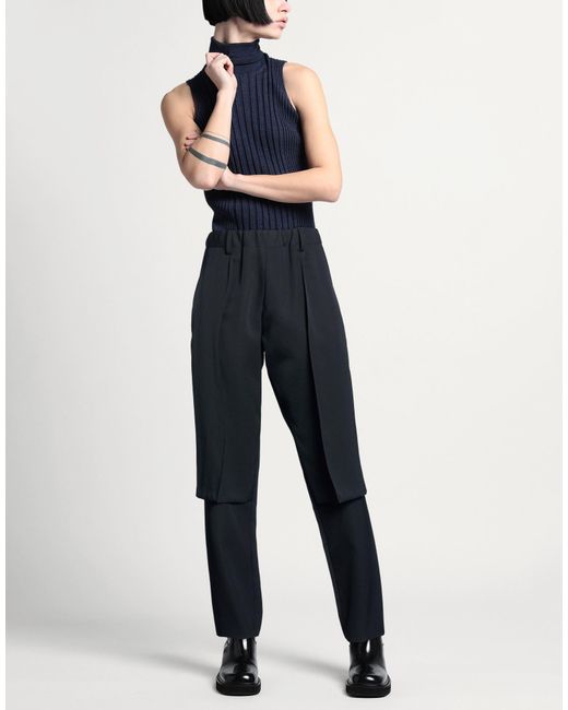 Ujoh Blue Pants Wool