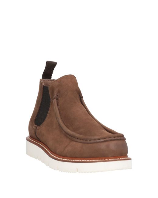 KJØRE PROJECT Stiefelette in Brown für Herren