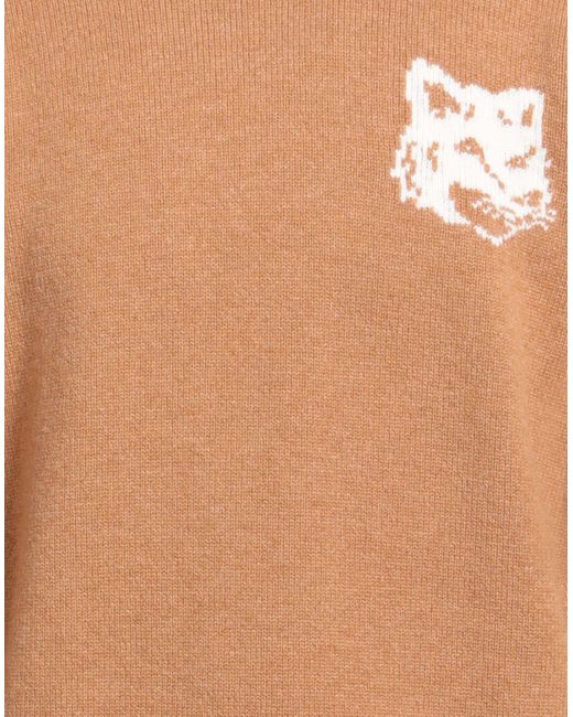Maison Kitsuné Brown Jumper for men