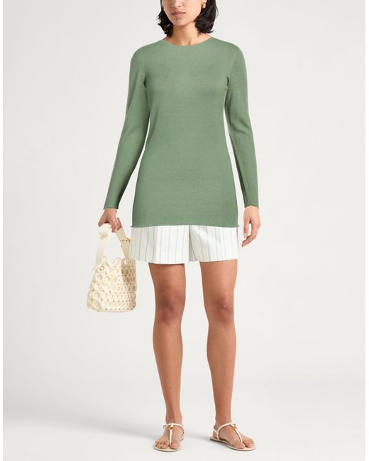 120% Lino Green Pullover