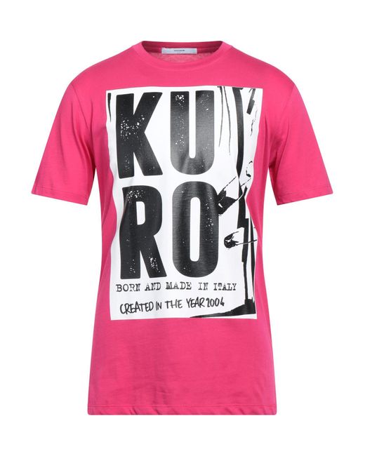 Takeshy Kurosawa Pink T-shirt for men