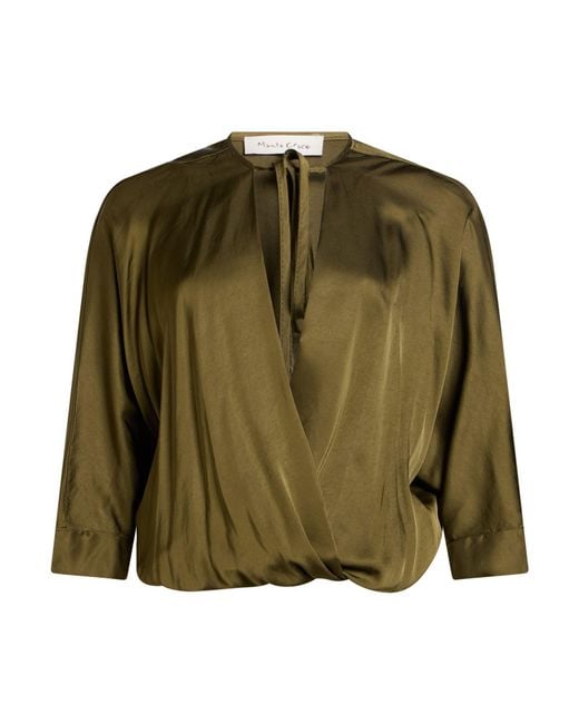 Manila Grace Green Top
