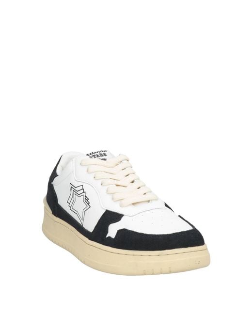 Atlantic Stars White Sneakers for men
