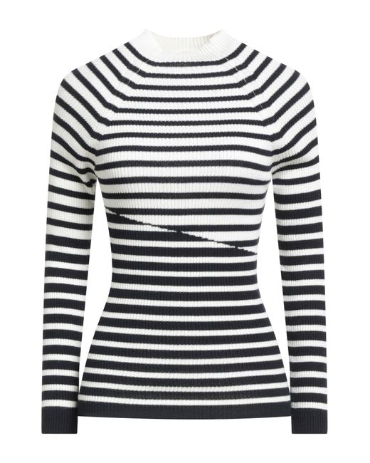 Maison Kitsuné Black Rollkragenpullover