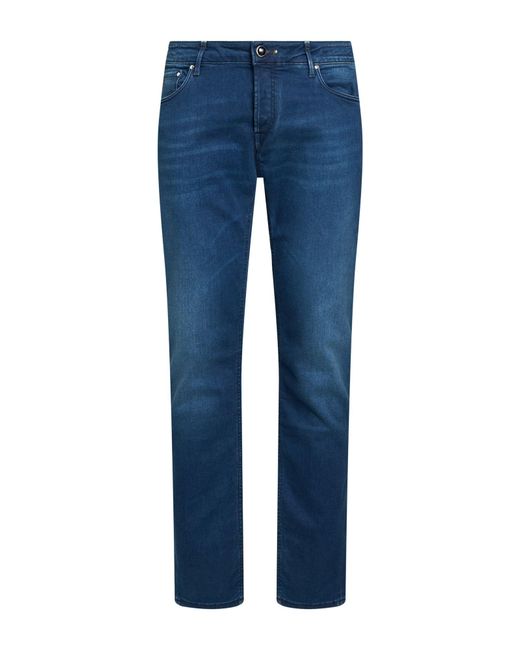 Hand Picked Blue Jeans Cotton, Lyocell, Elastomultiester, Elastane for men