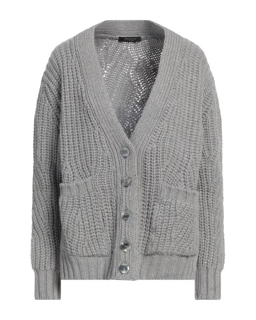 Aragona Gray Light Cardigan Cashmere