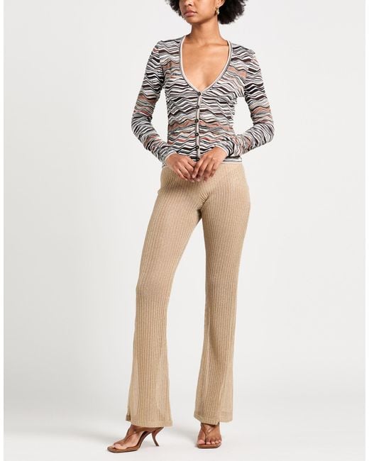 Missoni Natural Cardigan Viscose, Wool, Polyamide, Elastane