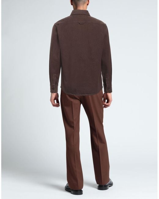 A.P.C. Brown Shirt for men