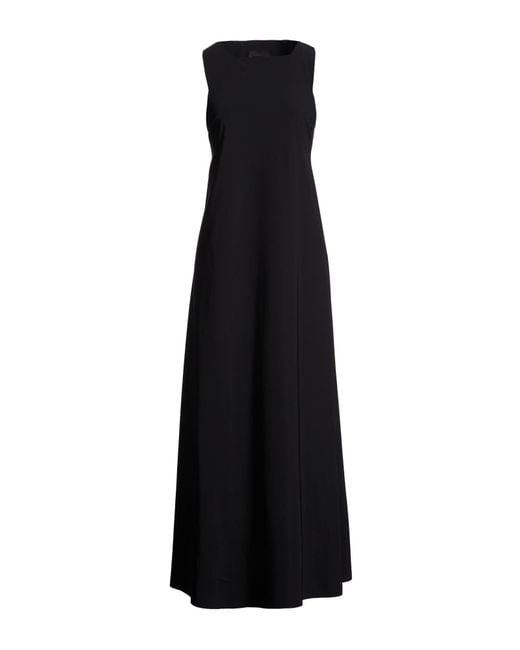 Rrd Black Maxi Dress Polyamide, Elastane
