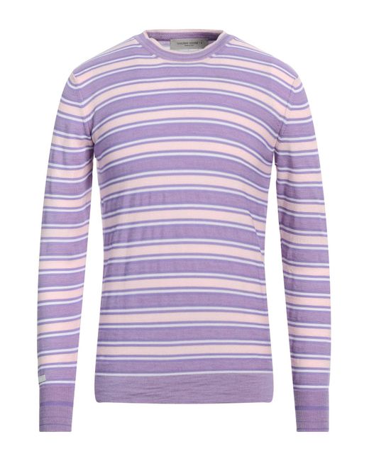 Golden Goose Deluxe Brand Purple Sweater for men