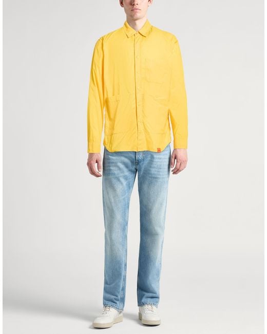 Camisa Aspesi de hombre de color Yellow