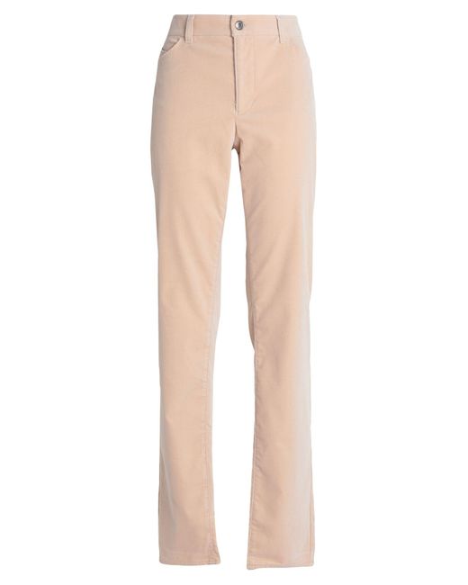 Armani Jeans Velvet Trouser in Beige 