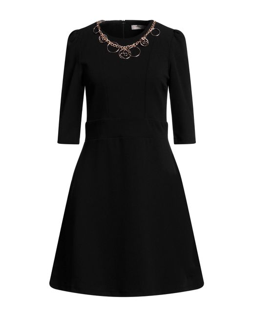 Rinascimento Black Mini Dress