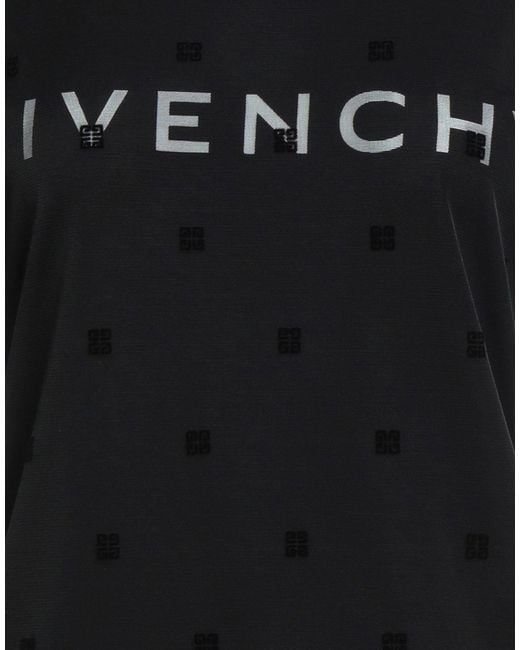 Givenchy Black T-Shirt Cotton, Polyamide, Elastane