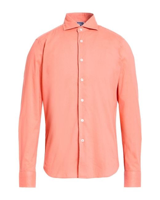 Fedeli Pink Shirt for men