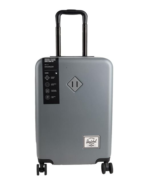 Herschel Supply Co. Gray Wheeled Luggage