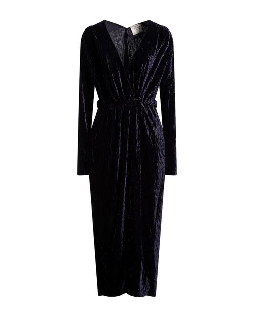 Forte_forte Black Midi Dress