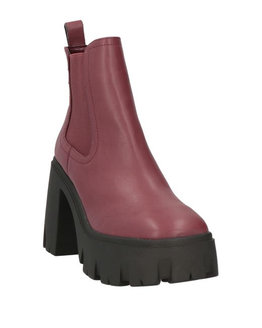 Steve Madden Purple Ankle Boots