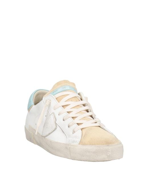 Philippe Model White Sneakers Leather for men