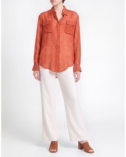 Camicettasnob Orange Shirt