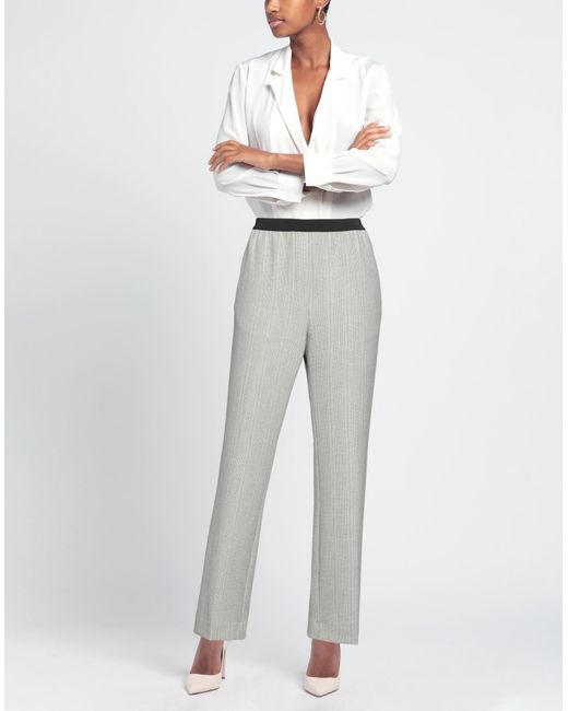 Pantalone di Erika Cavallini Semi Couture in Gray