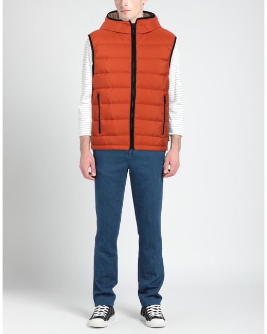 Doudoune plumes ou synthétique Fay pour homme en coloris Orange