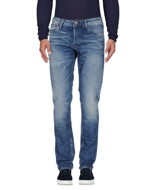 jack and jones denim joggers