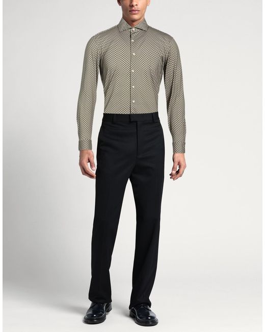 Camicia di Sonrisa in Gray da Uomo
