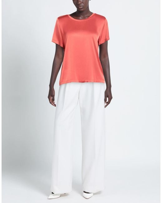 B.yu Pink Top Viscose, Elastane