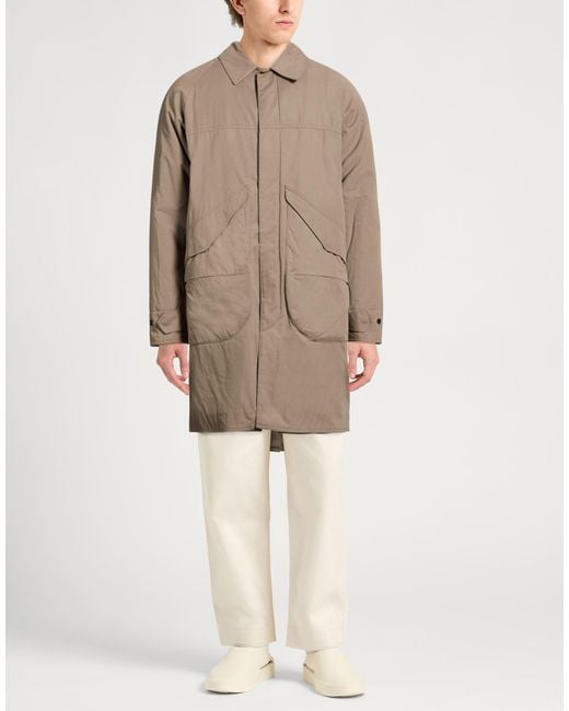 Paltò Brown Guardaroba Coat Cotton, Polyester, Polyamide, Nylon for men