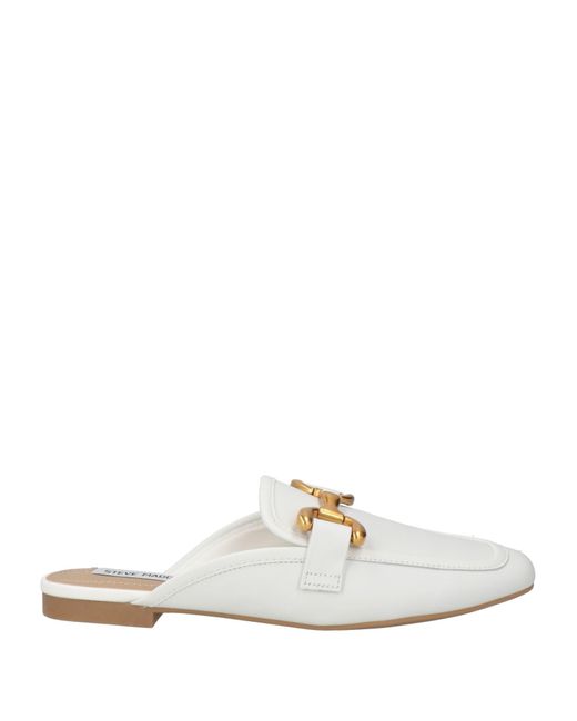 Mules & Zoccoli di Steve Madden in White
