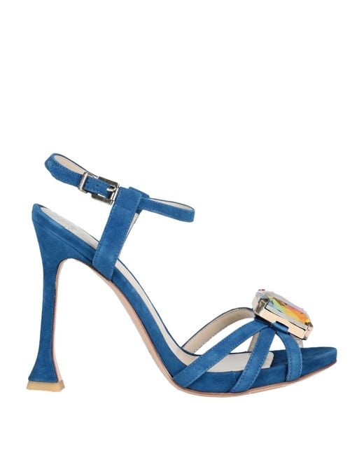 Gianni Marra Blue Sandals