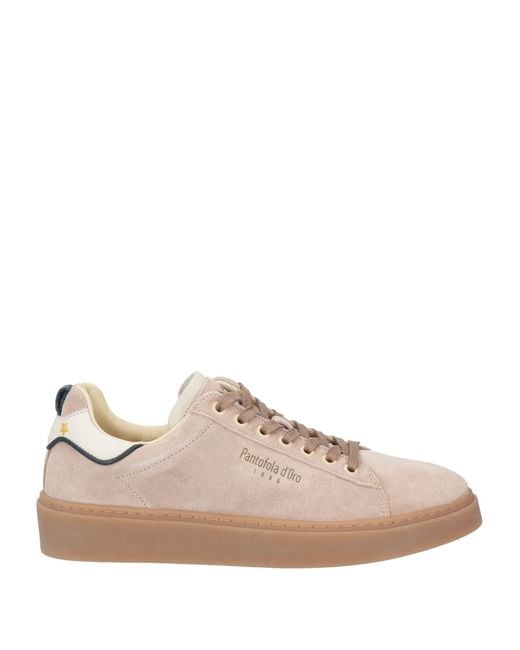 Pantofola D Oro Pink Sneakers Calfskin for men